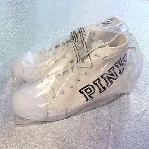 RARE HTF PinkVS White High Top Store Display Prop Converse Style Mannequin Shoes